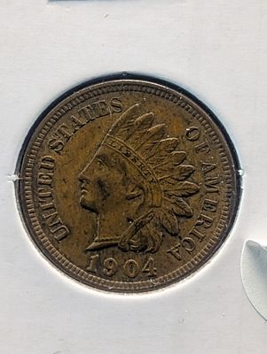 1904 Indian Head Cent Condition PLEASE NOTE Some coins may have a grade on the package or in 