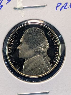US 1993-S Jefferson Nickel, Cupro-Nickel, KM-A192 Condition PLEASE NOTE Some coins may have a 