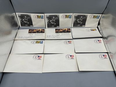 A Collection of Twelve United States Bicentennial Philatelic Covers Postmarked July 4 