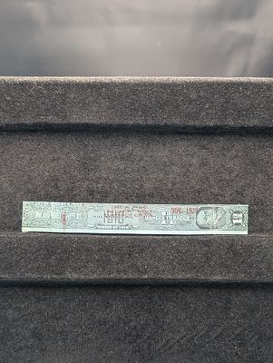 1910 1-3/4 Tobacco, Act of Aug 5, 1909, Issued Nov. 1929 Condition PLEASE NOTE Some coins may 