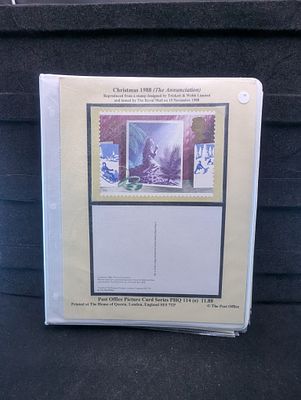 US and UK 1962-2002 Christmas Stamp and PHQ Card Collection Condition PLEASE NOTE Some coins 