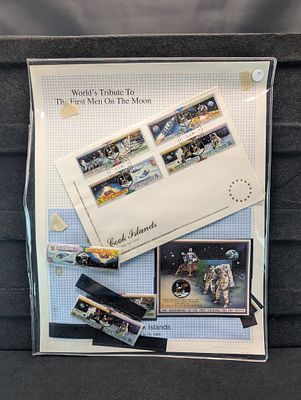 Cook Islands and US 1962-1997 Space Exploration Issues, Collection Condition PLEASE NOTE Some 