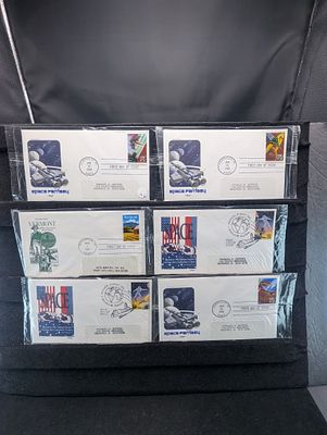 A Collection of US 1991-1993 29c Commemorative FDCs, Scott #2523, #2633 