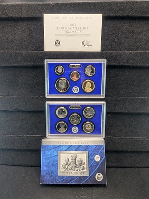 2023-S U.S. Mint Proof Set In OGP w/COA Condition PLEASE NOTE Some coins may have a grade on 