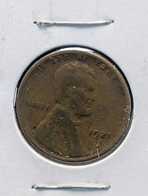 1925-S Lincoln Wheat Cent Condition PLEASE NOTE Some coins may have a grade on the package or 