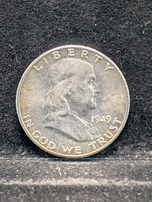 1949-S Franklin Silver Half Dollar Condition PLEASE NOTE Some coins may have a grade on the 