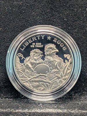 2008-S PROOF Bald Eagle Commemorative Half Dollar in Capsule Condition PLEASE NOTE Some coins 