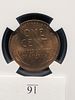 1948 Lincoln Wheat Cent - NGC MS66 RD
Condition 
PLEASE NOTE Some coins may have a grade on Image - 2
