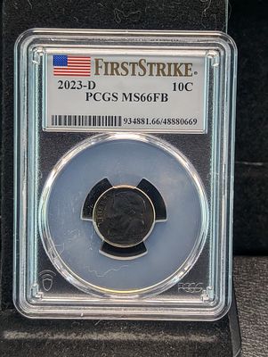 2023-D Roosevelt Dime - PCGS MS66 FB - First Strike Condition PLEASE NOTE Some coins may have a 
