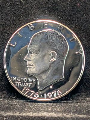 1776-1976-S PROOF Eisenhower Bicentennial 40% Silver Dollar Condition PLEASE NOTE Some coins 