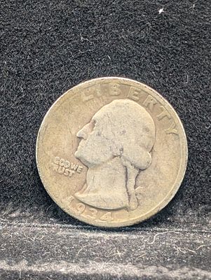 1934 Washington Silver Quarter DDO Condition PLEASE NOTE Some coins may have a grade on the 