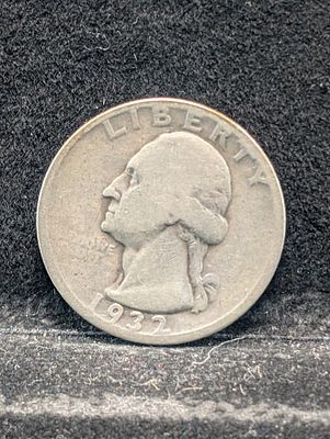 1932-D Washington Silver Quarter Condition PLEASE NOTE Some coins may have a grade on the 