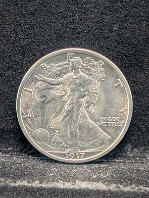 1917 Walking Liberty Half Dollar Condition PLEASE NOTE Some coins may have a grade on the 