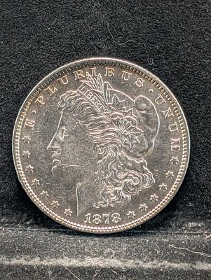 1878 Morgan Silver Dollar Rev 79 Condition PLEASE NOTE Some coins may have a grade on the 