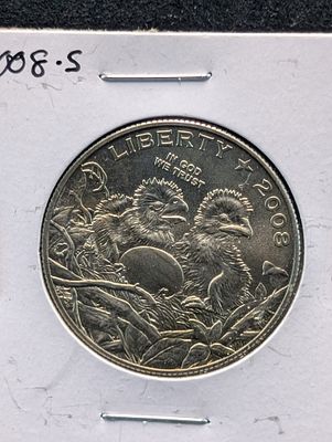 2008-S US Bald Eagle Commemorative Clad Half Dollar Condition PLEASE NOTE Some coins may have a 