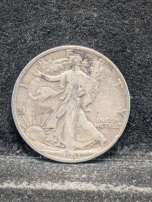 1941-S Walking Liberty Half Dollar Condition PLEASE NOTE Some coins may have a grade on the 