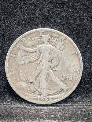 1944-S Walking Liberty Half Dollar 90% Silver Condition PLEASE NOTE Some coins may have a grade 