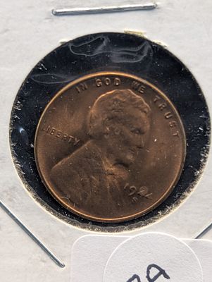 1944-S CH BU Lincoln Wheat Cent, WWII Era, MS. Shell Brass Condition PLEASE NOTE Some coins may 