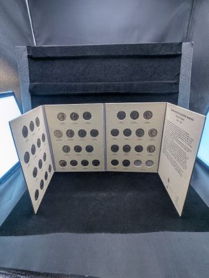 Complete 1965 - 1987 Washington Quarter Folder - 41 Coins Total Condition PLEASE NOTE Some 
