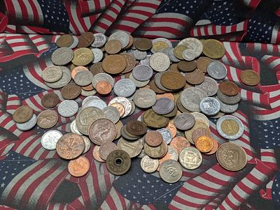 1.2 Lbs. of Various Vintage & Modern World Coins. 1.2 Lbs. of Various Vintage &amp; Modern World 