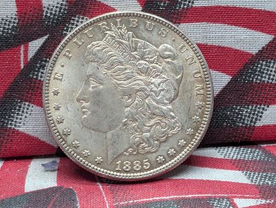 1885 Morgan Silver Dollar Condition PLEASE NOTE Some coins may have a grade on the package or 