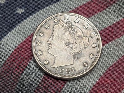 1885 Liberty Head V-Nickel - KEY DATE! Condition PLEASE NOTE Some coins may have a grade on the 