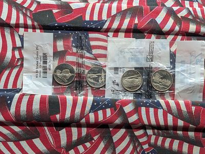 (4) 2005-S 50 State Quarters Clad Proof Coins Condition PLEASE NOTE Some coins may have a grade 