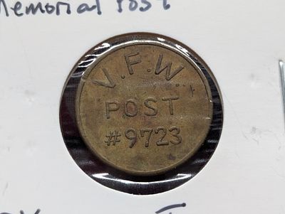 VFW Post 9723 Token, Okinawa, JP Condition PLEASE NOTE Some coins may have a grade on the 