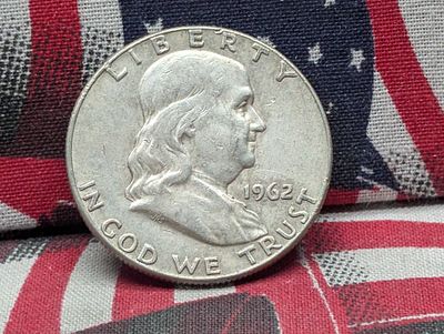 1962-D Franklin Half Dollar Condition PLEASE NOTE Some coins may have a grade on the package or 