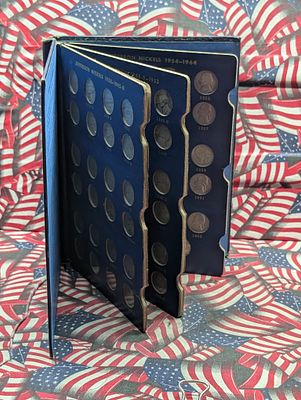 Complete Jefferson Nickel Book, Includes All 11 Silver War Nickels & Key Dates. Complete 