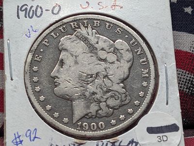 1900-O Silver Morgan Dollar Condition PLEASE NOTE Some coins may have a grade on the package or 