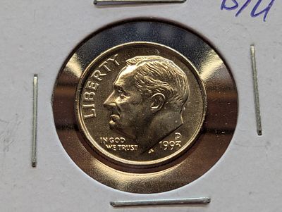 1993-D Roosevelt Dime Condition PLEASE NOTE Some coins may have a grade on the package or in 