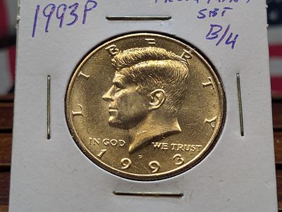 1993-P Kennedy Half Dollar Condition PLEASE NOTE Some coins may have a grade on the package or 