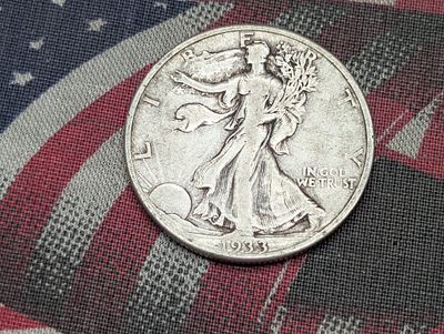 1933-S Walking Liberty Silver Half Dollar Condition PLEASE NOTE Some coins may have a grade on 