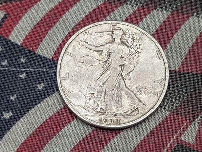 1933-S Walking Liberty Silver Half Dollar Condition PLEASE NOTE Some coins may have a grade on 