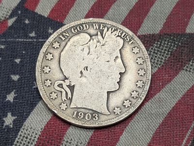 1903-S Barber Silver Half Dollar Condition PLEASE NOTE Some coins may have a grade on the 