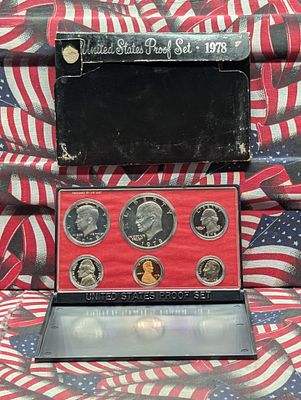 1978-S U.S. Proof Set In OGP Condition PLEASE NOTE Some coins may have a grade on the package 