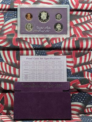 1987-S U.S. Proof Set In OGP Condition PLEASE NOTE Some coins may have a grade on the package 