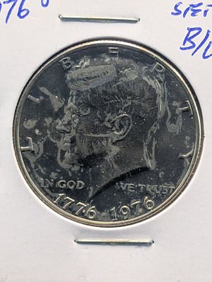 1976-P Bicentennial Kennedy Half Dollar Condition PLEASE NOTE Some coins may have a grade on 
