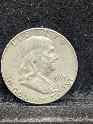 1963-D Franklin Half Dollar Condition PLEASE NOTE Some coins may have a grade on the package or 
