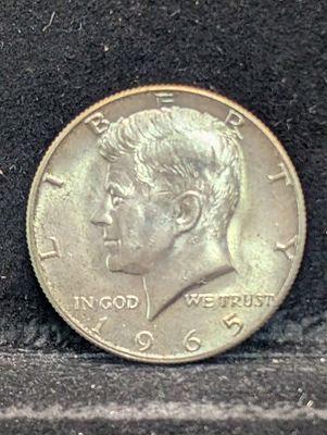 1965 Kennedy Half Dollar 40% Silver Condition PLEASE NOTE Some coins may have a grade on the 