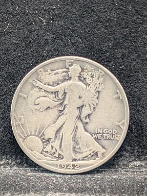 1942-S Walking Liberty Half Dollar Condition PLEASE NOTE Some coins may have a grade on the 