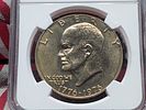 1776-1976 Type 1 Eisenhower Bicentennial Dollar - NGC MS65
Condition 
PLEASE NOTE Some coins Image - 1