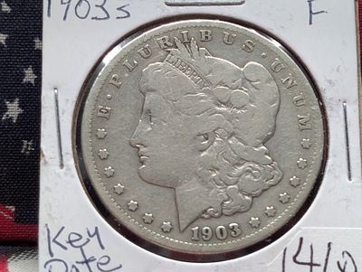 1903-S Morgan Silver Dollar Condition PLEASE NOTE Some coins may have a grade on the package or 