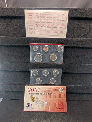 2000 D U.S. Uncirculated Mint Set In OGP - D Set Only Condition PLEASE NOTE Some coins may have 