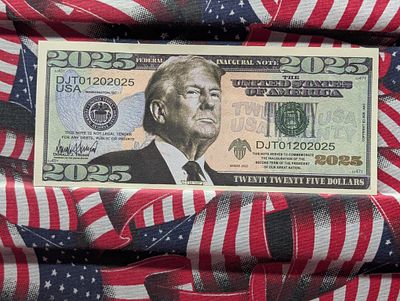2025 Donald Trump One Million Dollar Novelty Note Condition PLEASE NOTE Some coins may have a 