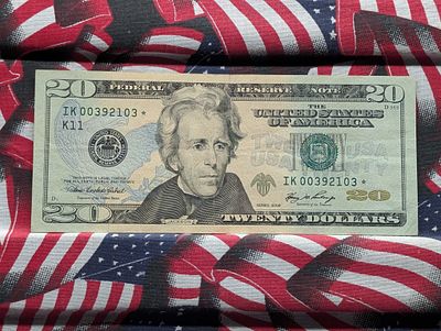 2006-$20 Federal Reserve Note, Star Replacement Note Lower S.N. Condition PLEASE NOTE Some 