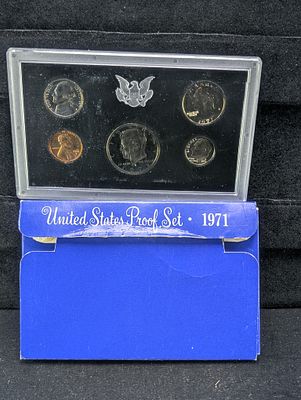 1971-S U.S. Proof Set in OGP Condition PLEASE NOTE Some coins may have a grade on the package 