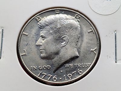 1976-D Bicentennial Kennedy Half Dollar Condition PLEASE NOTE Some coins may have a grade on 