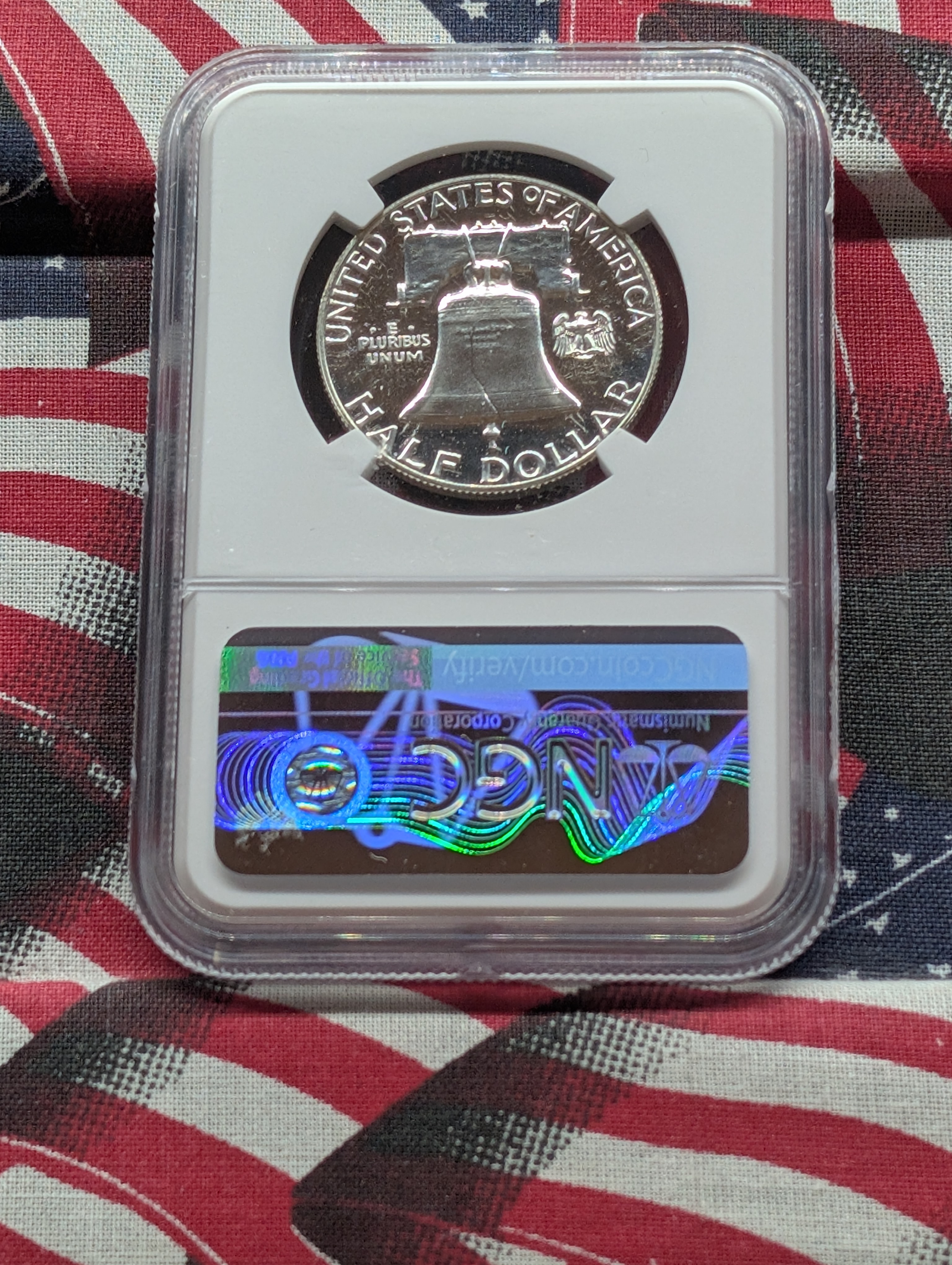 1962 PROOF Franklin 90% Silver Half Dollar - NGC PF67